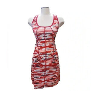 Lole Multi  Coloured Racer Back Sleeveless Mini Dress Size XS